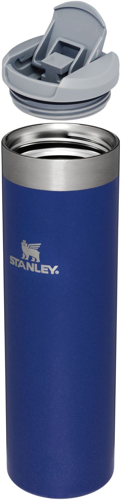 Stanley AeroLight Transit Bottle 20 oz | Locking Drink Through Lid | Leak Resistant Water Bottle or Coffee Travel Mug | Lightweight Insulated Stainless Steel | BPA-Free | Lapis Glimmer