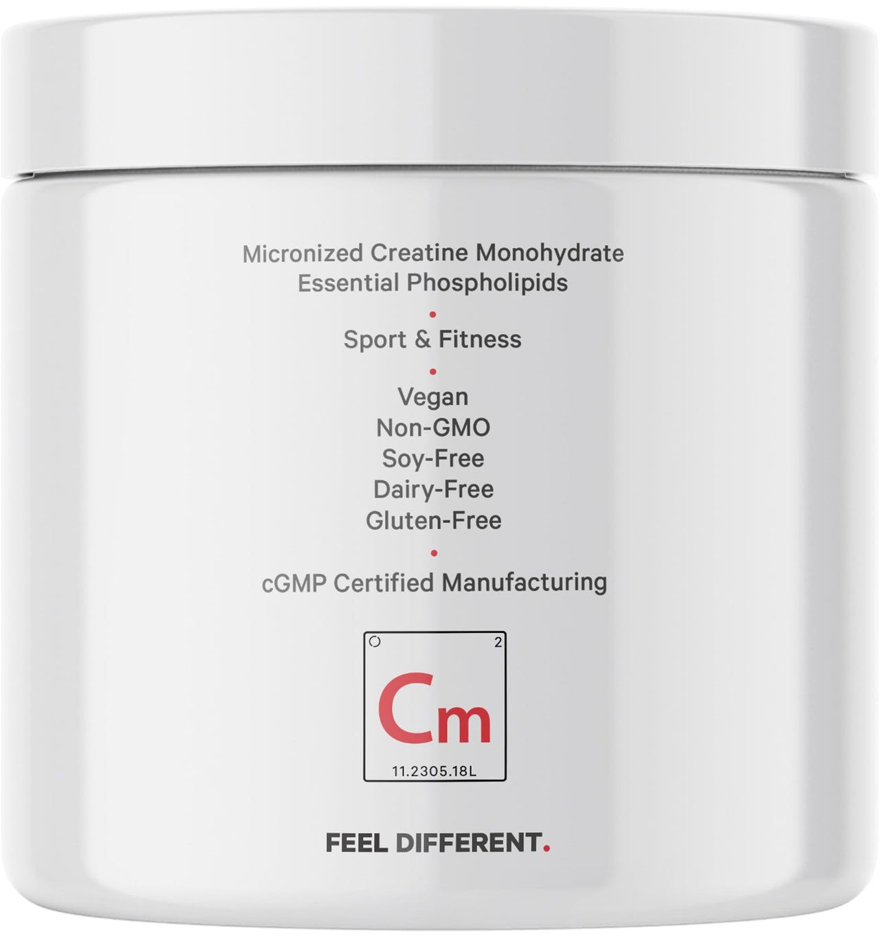 Codeage Liposomal Creatine Powder Supplement, Pure Creatine Monohydrate 5000mg, Pre Workout & Post Workouts - Unflavored Creatine, Micronized Creatine Powder - Creatinine for Sports - 30 Servings