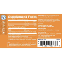 Thumbnail for PQQ (Pyrroloquinoline Quinone Disodium Salt) - Mitochondria & Cognitive Support - 20 MG (60 Vegetarian Capsules)