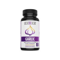 Thumbnail for Zhou Garlic with Allicin - Garlic Supplements, Odorless Garlic Extract Pills for Men & Women, 5000 mcg Allicin Per Tablet for Immune & Heart Health - 90 Coated Tablets (Pack of 1)