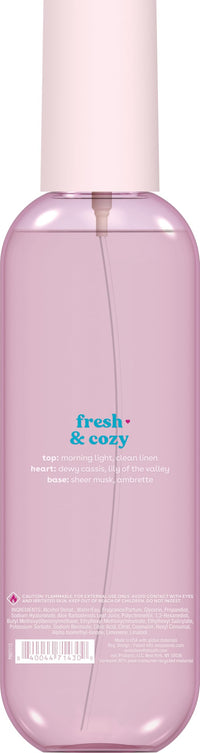 Thumbnail for eos Cashmere Body Mist, Fresh & Cozy, Body Spray for Women, Hair Mist, Moisturizing, Hyaluronic Acid, Glycerin, Vegan, Cruelty-free, 6 fl oz