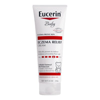 Thumbnail for Eucerin Baby Eczema Relief Body Cream, Fragrance Free Baby Eczema Cream with Colloidal Oatmeal, Ceramide-3 and Licorice Root Extract, 8 Oz Tube