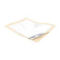 Thumbnail for Cardinal Health™ Underpads, Wings™ Plus, Heavy Absorbency, Beige, 30 x 30IN, Case of 80