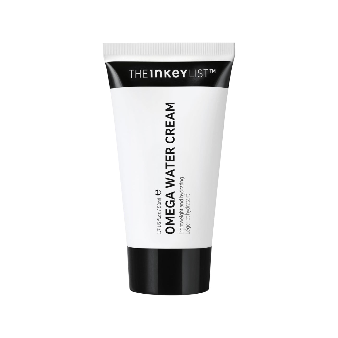 The INKEY List Omega Water Cream 1.69 fl oz/50ml, Oil-Free Face Moisturiser, Lightweight Gel, Vegan Friendly Skincare, Suitable For Blemish Prone Skin