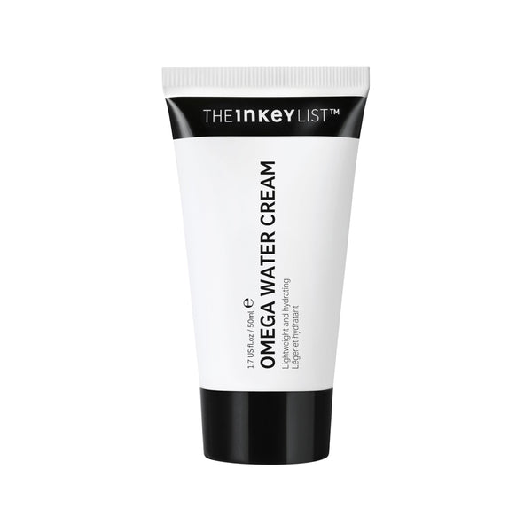 The INKEY List Omega Water Cream 1.69 fl oz/50ml, Oil-Free Face Moisturiser, Lightweight Gel, Vegan Friendly Skincare, Suitable For Blemish Prone Skin