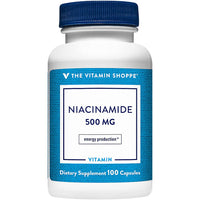 Thumbnail for The Vitamin Shoppe Niacinamide 500MG, Supports Cholesterol Levels Already (100 Capsules)
