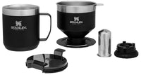 Thumbnail for STANLEY Perfect Brew Pour Over Set | 12 oz Camp Mug with Lid Included | Drip Coffee Maker with Reusable Filter | Insulated Stainless Steel | BPA-Free | Matte Black