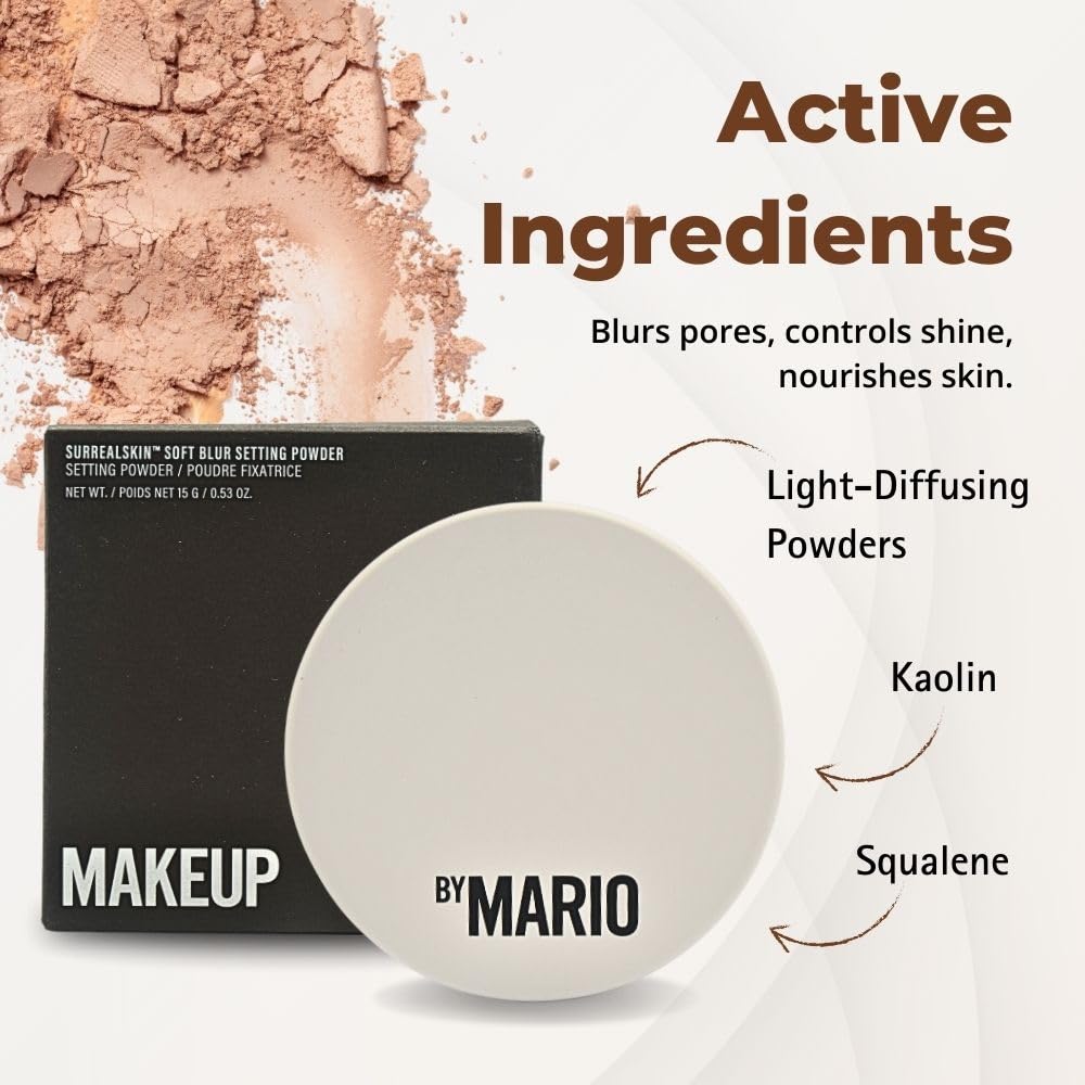 Makeup By Mario SurrealSkin Soft Blur Setting Powder - 4 Warm Honey