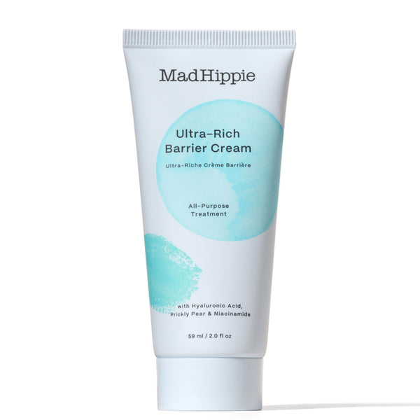Mad Hippie Ultra-Rich Barrier Cream, Travel-Friendly – Multi-Purpose Moisturizer with Hyaluronic Acid, Niacinamide & Vitamin C, Lotion for Extremely Dry Skin, Vegan & Cruelty-Free, 2 Oz