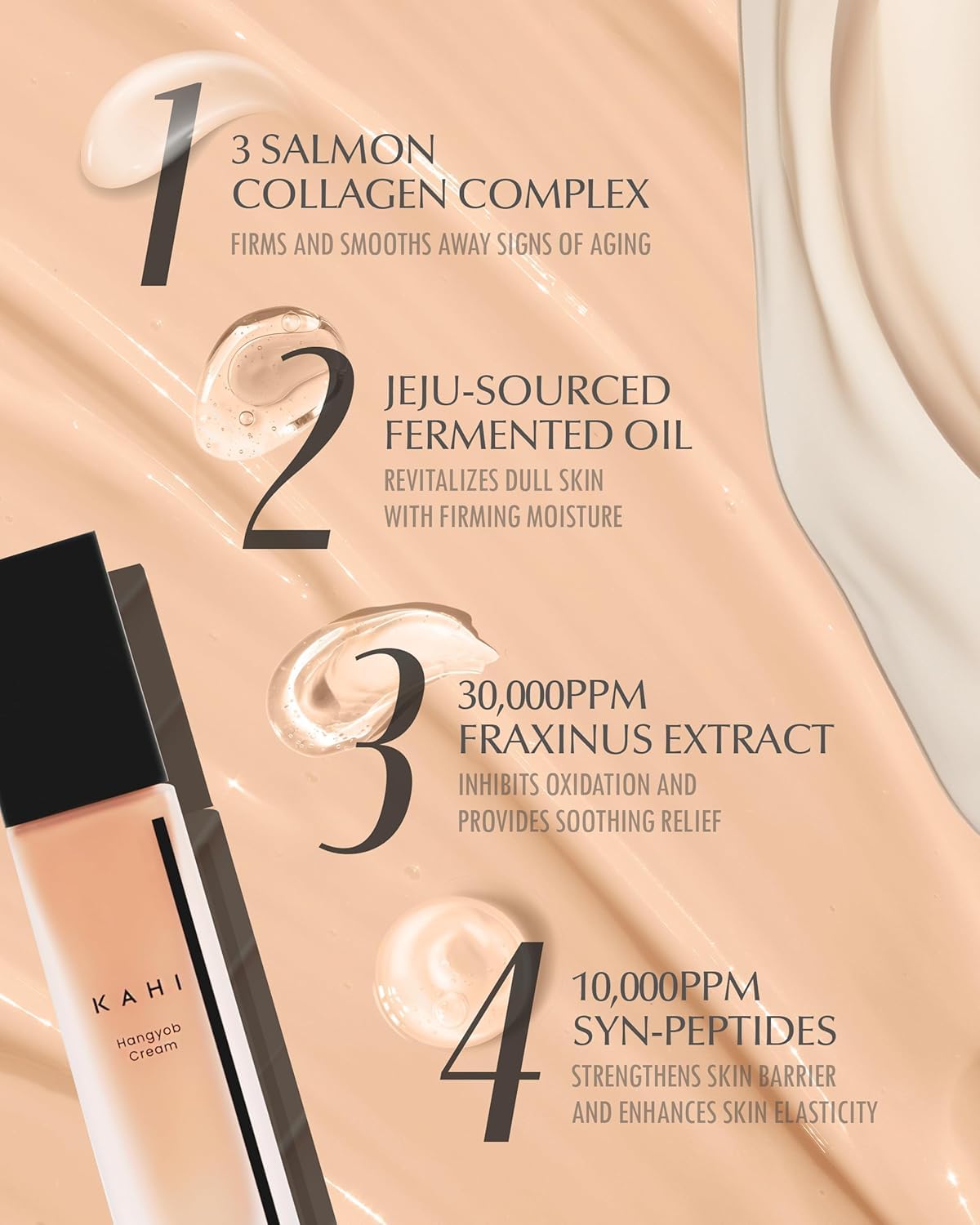 KAHI Single Veil Cream | Hangyob Foundation | Korean Tinted Moisturizer | Hydrating Perfect Cover BB | Korean Skincare Makeup | Collagen Concealer Sun Cream Foundation 1.01 fl oz