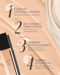 Thumbnail for KAHI Single Veil Cream | Hangyob Foundation | Korean Tinted Moisturizer | Hydrating Perfect Cover BB | Korean Skincare Makeup | Collagen Concealer Sun Cream Foundation 1.01 fl oz