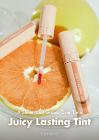 Thumbnail for rom&nd JUICY LASTING TINT #08 Apple Brown - K-Beauty Glossy Lip Stain for Hydrating, Long-Lasting & Natural 'Bare Juicy' Finish