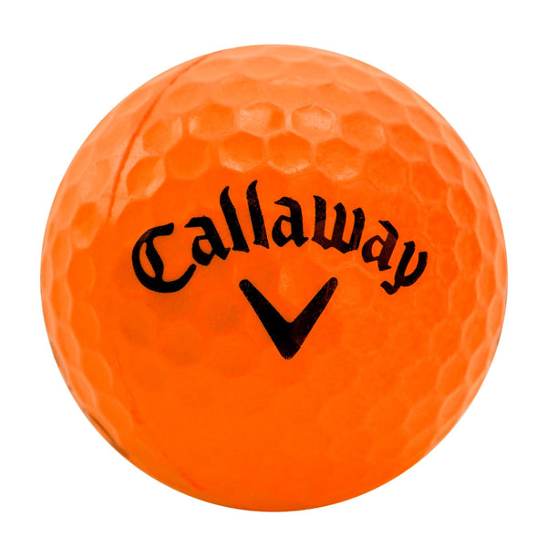 Callaway HX 9-Pack Practice Ball, Orange