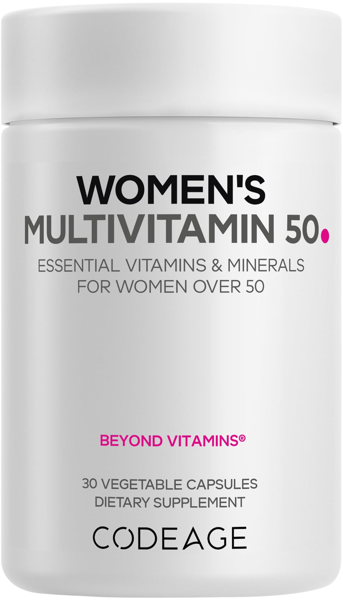 Magnesium Folate Buy Codeage Women’s Multivitamin 50 - Essential Vitamins for Women Over ...