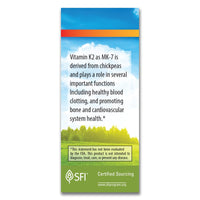 Thumbnail for Carlson - Super Daily K2, 45 mcg Liquid Vitamin K, Bone Health, K2 Vitamin, Vitamin K Supplement, Vitamin K-2 MK7, Unflavored, 360 Drops (10.16 mL)