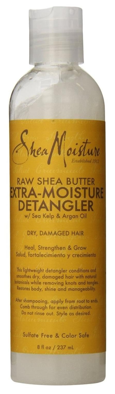 Shea Moisture Raw Shea Butter Moisturizing Detangler 8 Ounce (Pack of 3)