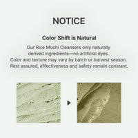 Thumbnail for Arencia Korean Rice Mochi Face Cleanser - Face Wash, Gentle Scrub All in One for Deep Cleansing, Moisturizing, Pore Minimizing, Acne-Prone Skin, Removing Blackhead with Rice Water & Green Tea
