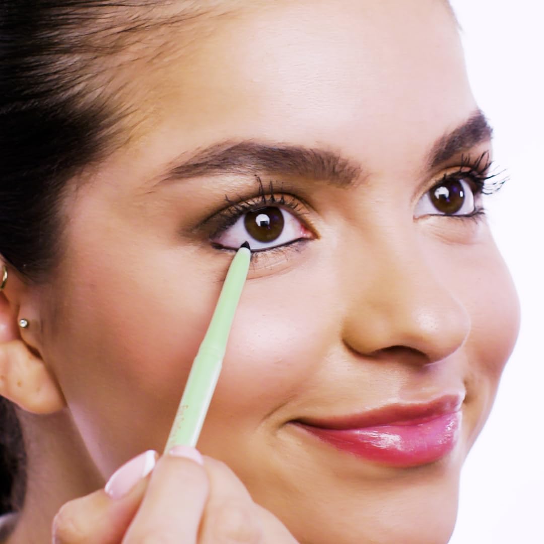 Pixi Beauty Eye Define Waterline | Ultra-Fine Waterproof Eyeliner Pencil for Inner & Upper Lash Line | Smudge-Proof, Transfer Resistant & Long-Wearing | Tightline Black | 0.012 oz/0.35g