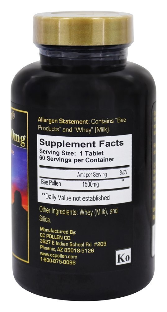 Pollenergy 1500Mg 60 Chewable Tablets