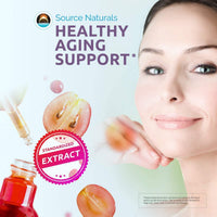 Thumbnail for Source Naturals Resveratrol 200 for Healthy Aging*, 200 mg - 120 Tablets