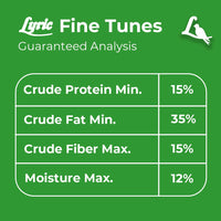 Thumbnail for Lyric Fine Tunes Wild Bird Seed Mix - No Waste Bird Food Mix - Attracts Bluebirds, Finches, Chickadees & More - Seed for Outside Feeders - 15 lb Bag