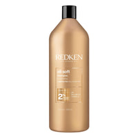 Thumbnail for Redken All Soft Shampoo - Moisturizes & Hydrates Dry, Brittle Hair, Gently Cleanses and Softens, With Argan Oil, Safe For Color-Treated Hair, 33.8 Fl Oz