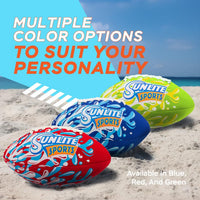 Thumbnail for Sunlite Sports Waterproof Football, Outdoor Play, For Pool Beach Lake Park Water Toy, For Kids Children Teens Adults, Family Fun