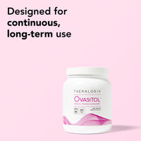 Thumbnail for Theralogix Ovasitol Inositol Powder - 90-Day Supply - Myo-Inositol & D-Chiro Inositol for Hormone Balance & Ovarian Function Support* - NSF Certified - 400 g (180 Servings)