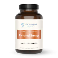 Thumbnail for The Wellness Company Elevated Energy | 120 Capsules (2 Month Supply) | Natural Energy Booster with Herbal Extracts | Non-GMO, Vegan, Gluten Free