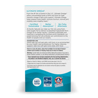 Thumbnail for Nordic Naturals Ultimate Omega, Lemon Flavor - 90 Soft Gels - 1280 mg Omega-3 - High-Potency Omega-3 Fish Oil Supplement with EPA & DHA - Promotes Brain & Heart Health - Non-GMO - 45 Servings