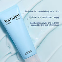 Thumbnail for Torriden DIVE IN Cream 80ml (2.71 fl. oz.) | Facial Moisturizer for Sensitive, Oily Skin | Lightweight and Moistrul Creamy Texture | Hyaluronic Acid Cream, Allantoin