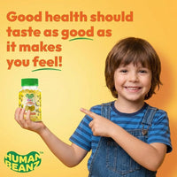 Thumbnail for Human Beanz Fiber Jelly Bean Gummies for Kids, Fiber Supplements for Digestive Health, Vegetarian Fiber Gummy 120 Jellybeans
