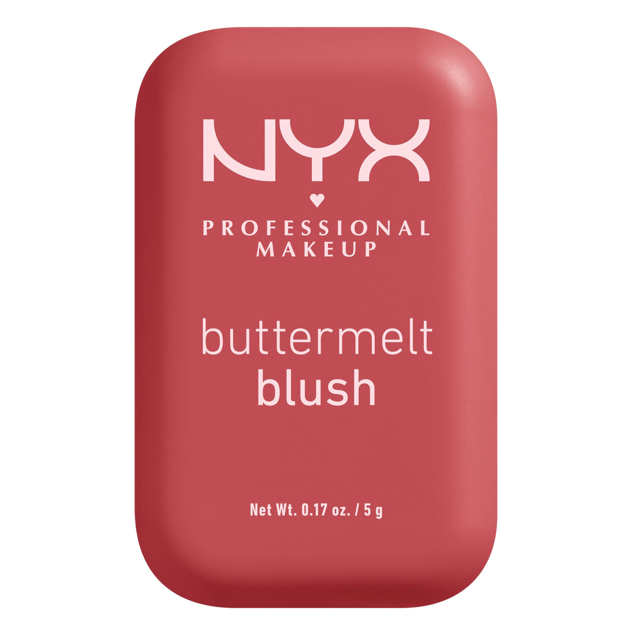 NYX Professional Makeup Buttermelt Blush- Face Makeup BUTTERMELT BLUSH 12H WEAR HIGH PIGMENT POWDER BLUSH, BUTTA THAN CORAL, BUTTA THAN CORAL, 0.17 oz