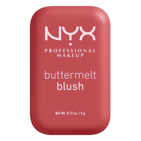 NYX Professional Makeup Buttermelt Blush- Face Makeup BUTTERMELT BLUSH 12H WEAR HIGH PIGMENT POWDER BLUSH, BUTTA THAN CORAL, BUTTA THAN CORAL, 0.17 oz
