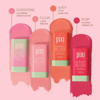 Thumbnail for Pixi Beauty Golden Gleam On-the-Glow Trio: Blush, Bronzer, and Highlighter Routine