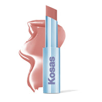 Thumbnail for Kosas Wet Stick Moisturizing Shiny Sheer Lipstick with Ceramides, Hyaluronic acid, Peptides and Mango Butter - Soothes, Softens, and Moisturizes Lips – Hot Beach