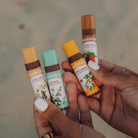 Thumbnail for Badger Cool Mint Cocoa Butter Lip Balm, Long Lasting Hydrating Lip Care, 100% Organic Lip Balm, Large Size Stick, 4-pack