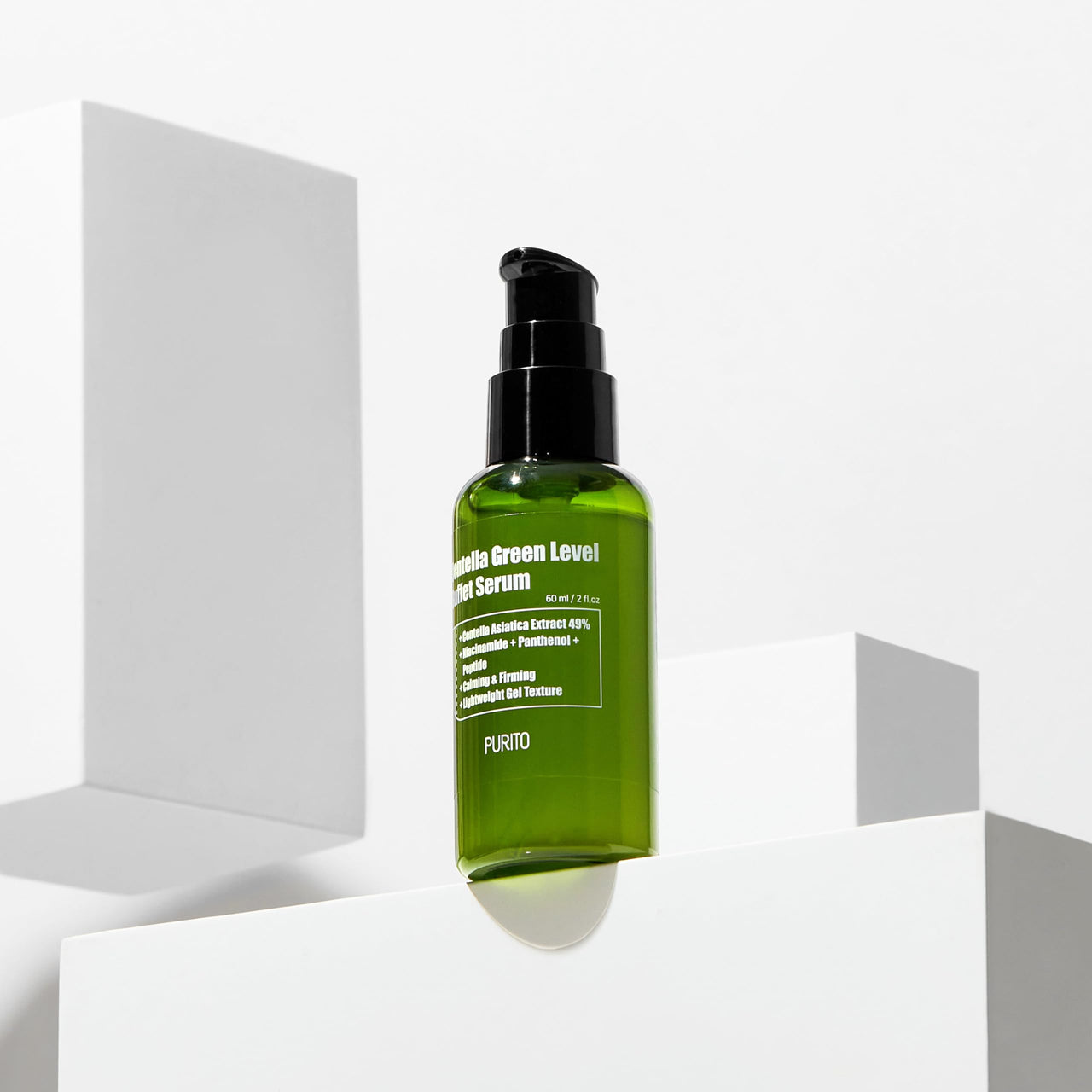 PURITO Centella Green Level Buffet Serum 60ml/ 2 fl oz serum for face, Centella Asiatica,Recovery facial SERUM,vegan