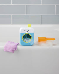 Thumbnail for Image 2 of Skip Hop Baby Bath Toy Fresh & Clean Spin Cycle 4-Piece Laundry Pretend Play Set and Bathtub Sensory Development Toy Age 12m+