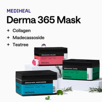 Thumbnail for Mediheal Derma 365 Collagen Mask (30 Masks) - Daily Skin Care Mask for Firm Moisturizing to Lift Skin with Collagen Active 3X