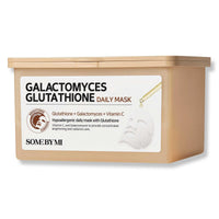 Thumbnail for SOME BY MI Galactomyces Glutathione Daily Mask - 30 Sheets, 11.8Oz - Vitamin C Vegan Face Sheet Mask for Skin Brightening Routine - Skin Moisturizing and Glowing Care for Glass Skin - Korean Skin Care