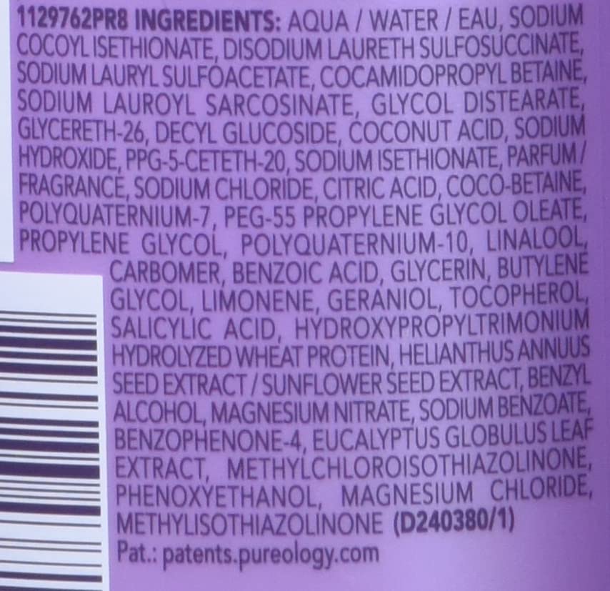 Pureology Hydrate Sheer Shampoo - Lightweight, Moisturizing Shampoo For Fine, Dry, Color Treated Hair, Sulfate-Free & Vegan