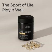 Thumbnail for Sports Research® Vitamin D3 w/Coconut MCT Oil - High Potency Vitamin D3 5000iu (125mcg) Supplement for Immune & Bone Support - Seed Oil Free - Non-GMO - Gluten Free (360 Liquid Softgels)
