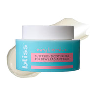 Thumbnail for bliss Ex-glow-sion Super Rich Face Moisturizer for Dewy, Radiant Skin | Advanced Shea Butter Nourishes & Hydrates | 100% Vegan and Cruelty-Free | 1.7 fl oz