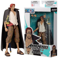 Thumbnail for Anime Heroes One Piece Figures Shanks Action Figure, Articulated Shanks Anime Figure with Swappable Arms and Faces, Bandai One Piece Action Figures Pirate Toys Range, 17 cm