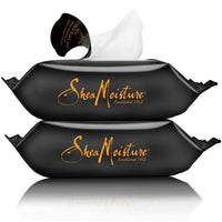 Thumbnail for Shea Moisture Makeup Remover Face Wipes, African Black Soap, With Tea Tree Oil & Calendula, Removes Makeup & Dirt to Clarify Oily Blemish Prone Skin, Pack of 2, 30 Wipes Per Pack