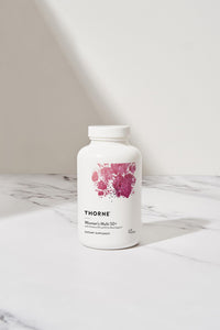 Thumbnail for THORNE Women's Multi 50+ - Comprehensive Daily Multivitamin with Vitamins A, B6, B12, C, D, E, K, Zinc & More - Support Heart, Brain, Bone & Immune Health* - 180 Capsules