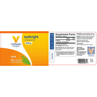 Thumbnail for The Vitamin Shoppe Eyebright 470MG (Euphrasia Officinalis), A Traditional Herb, Once Daily (100 Capsules)