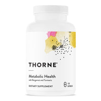 Thumbnail for THORNE - Metabolic Health - Gut Health Supplement to Aid Weight Management* - Bergamot Supplement with Silicon Dioxide - Turmeric Supplement to Support Blood Health & Vessels* - 120 Capsules