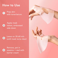 Thumbnail for Rael Collagen PDRN Hydrogel Face Masks – Deep Hydration with Salmon PDRN, Collagen, Peptide, and Hyaluronic Acid, Anti-Slip, Korean Skin Care (4 Count)